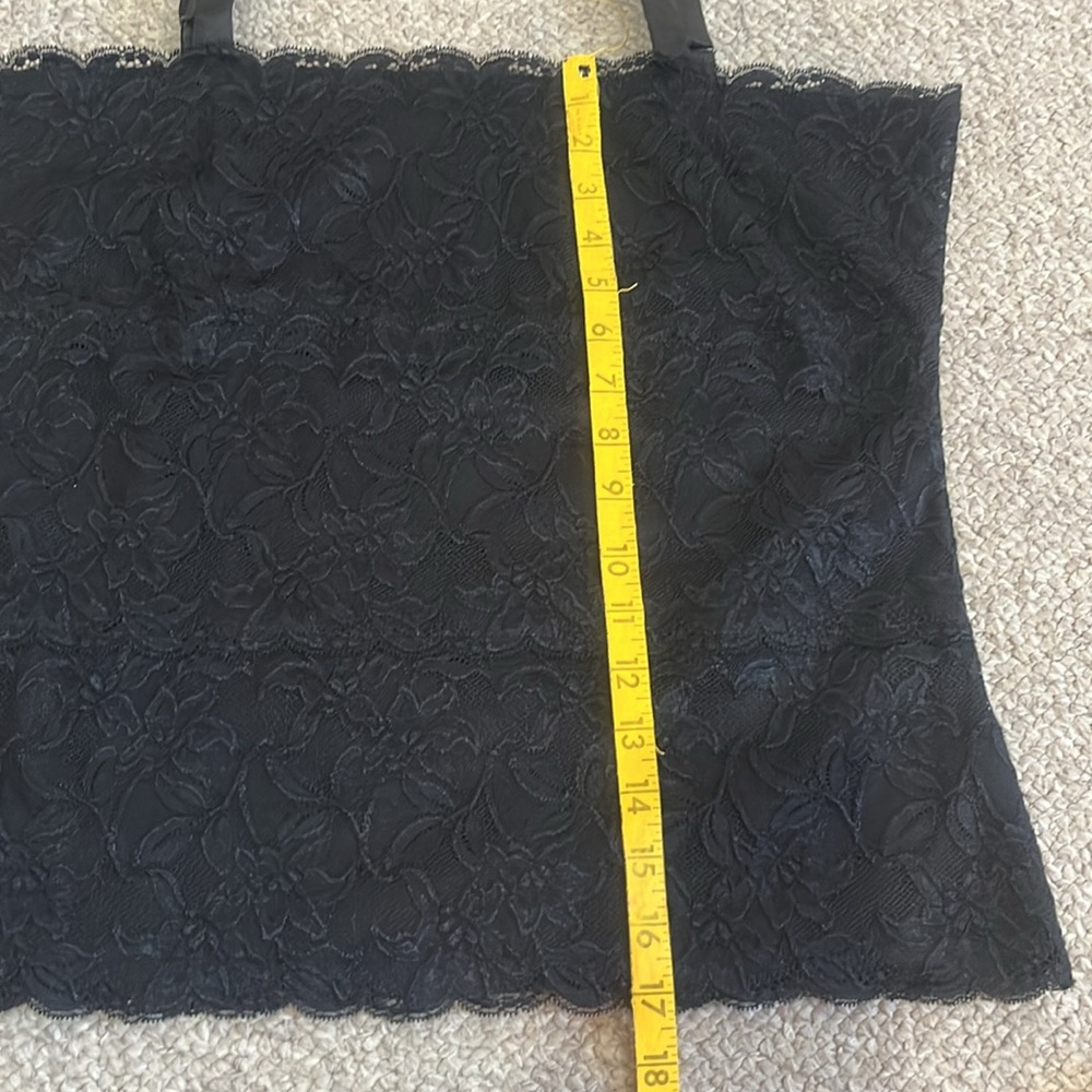 Coldwater Creek Elegant Black Lace Tank Top - Picture 10 of 10